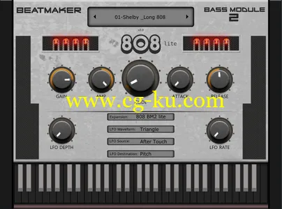 BeatMaker 808 Bass Module 2 v2.0 WiN / OSX的图片1