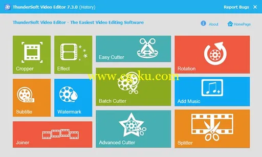 ThunderSoft Video Editor 7.3.0的图片1