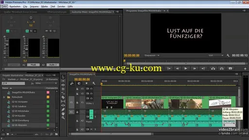 Videos bearbeiten mit Premiere Pro CC的图片2