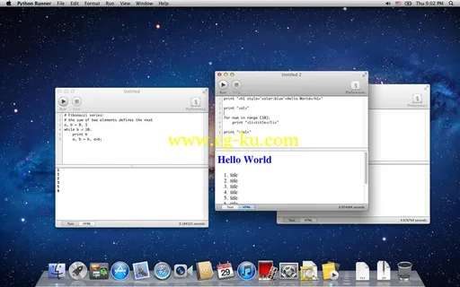 Python Runner v1.1.1 MacOSX的图片1