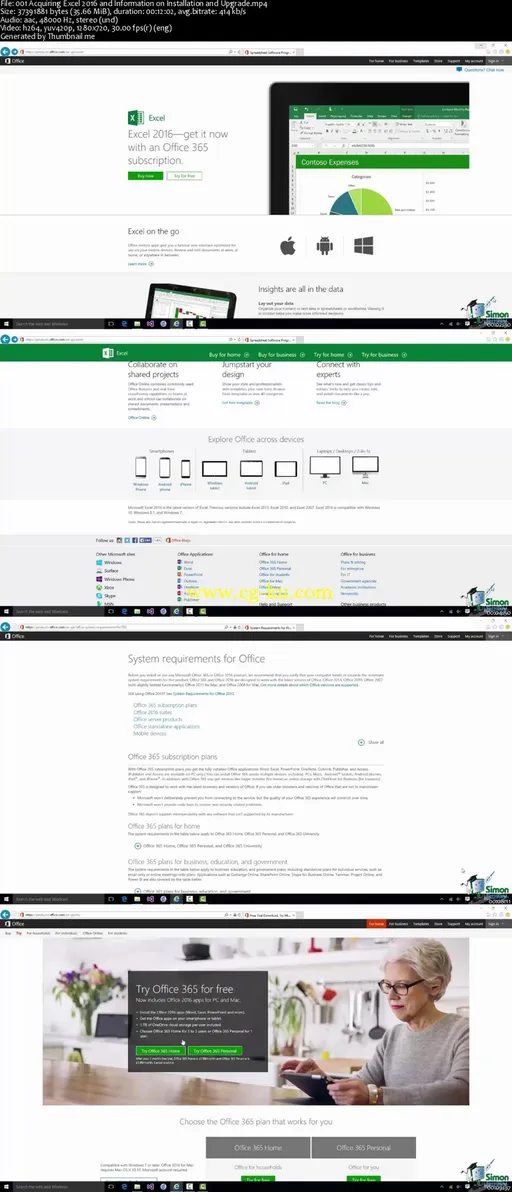 Microsoft Excel, PowerPoint and Word 2016 for Beginners的图片2