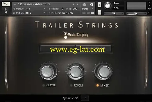 Musical Sampling Trailer Strings KONTAKT的图片2