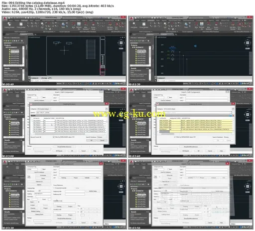 Lynda – AutoCAD Electrical Essential Training (updated Apr 28, 2017)的图片2