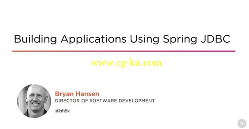 Building Applications Using Spring JDBC的图片1