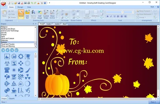 SmartsysSoft Greeting Card Designer 3.00的图片1