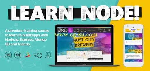 Learnnode – Learn to build applications and APIs with Node.js的图片1