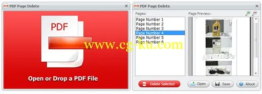 PDF Page Delete 1.2.1 + Portable的图片1