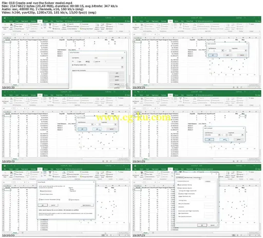 Lynda – Microsoft Excel: Using Solver for Decision Analysis的图片2