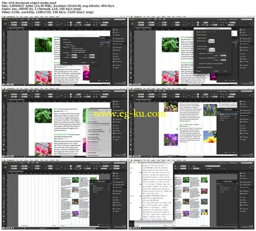 Lynda – InDesign: Advanced Styles的图片2