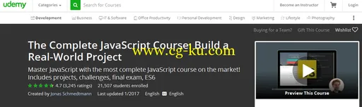 The Complete JavaScript Course: Build a Real-World Project (2017)的图片1