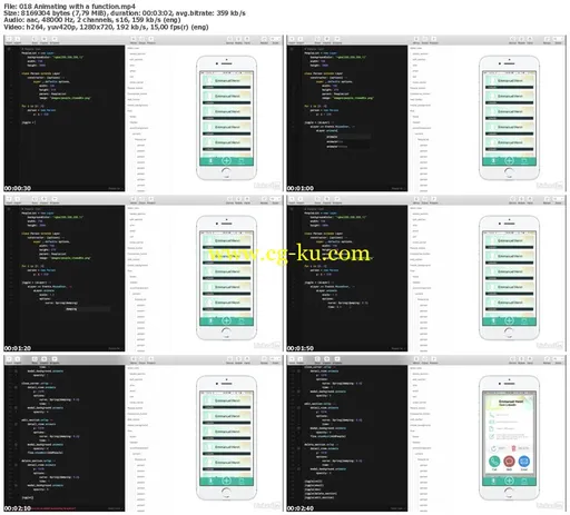 Lynda – Prototype a CRM Mobile Application with Framer的图片2