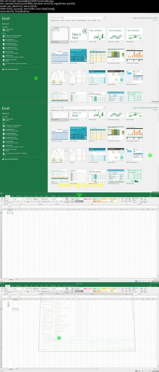 Excel-Fu! Excel 2016 Beginner & Intermediate Video Training的图片2