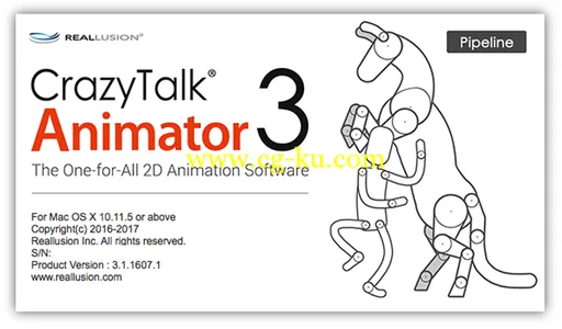 Reallusion CrazyTalk Animator 3.12.1719.1 Pipeline MacOSX的图片1