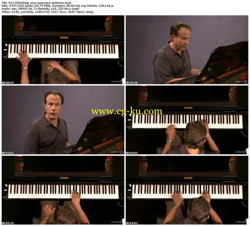 Lynda – Jazz Piano: 3 Basics of Improvisation的图片2