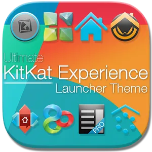 KitKat 4.4 Launcher Theme v1.93 Android的图片1