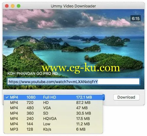 Ummy Video Downloader 1.68 MacOSX的图片1