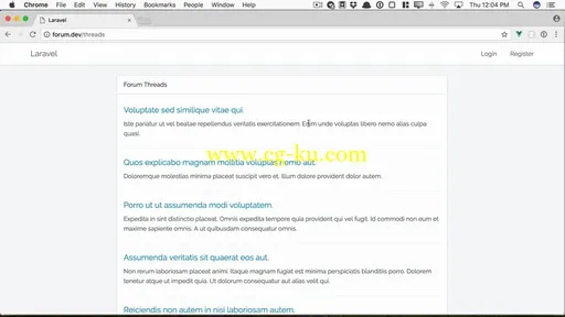 Laracasts – Let’s Build A Forum with Laravel and TDD (2017)的图片1