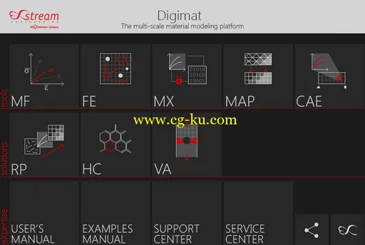 MSC (ex e-Xstream) Digimat 2017.0 x64的图片1