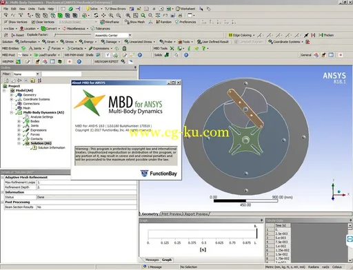 FunctionBay Multi-Body Dynamics for ANSYS 18.x的图片2