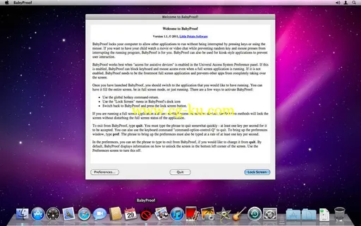 BabyProof v1.4 MacOSX的图片2