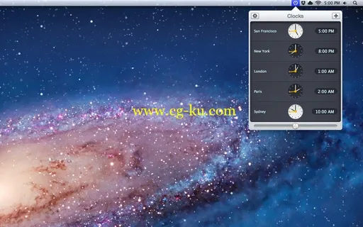 Clocks v1.2.4 MacOSX的图片1