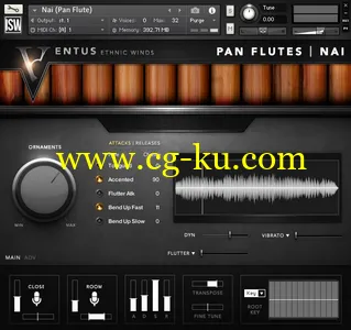 Impact Soundworks Ventus Ethnic Winds Pan Flutes KONTAKT的图片1