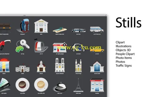 Expert Clipart – Icons, Backgrounds for iWork 3.1 MacOSX的图片1