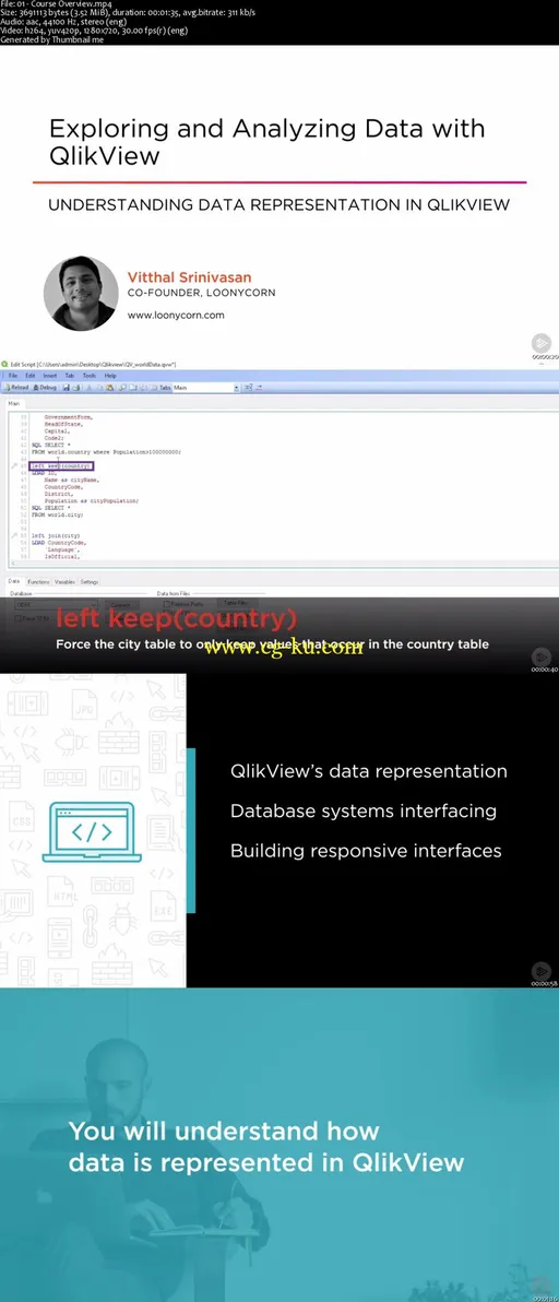 Exploring and Analyzing Data with QlikView的图片1