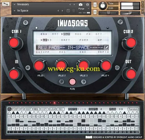 Divergent Audio Group Invasors KONTAKT的图片1