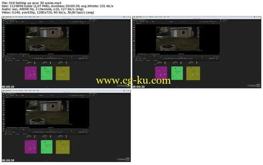Lynda – 3D Tracking and Nuke Compositing的图片2
