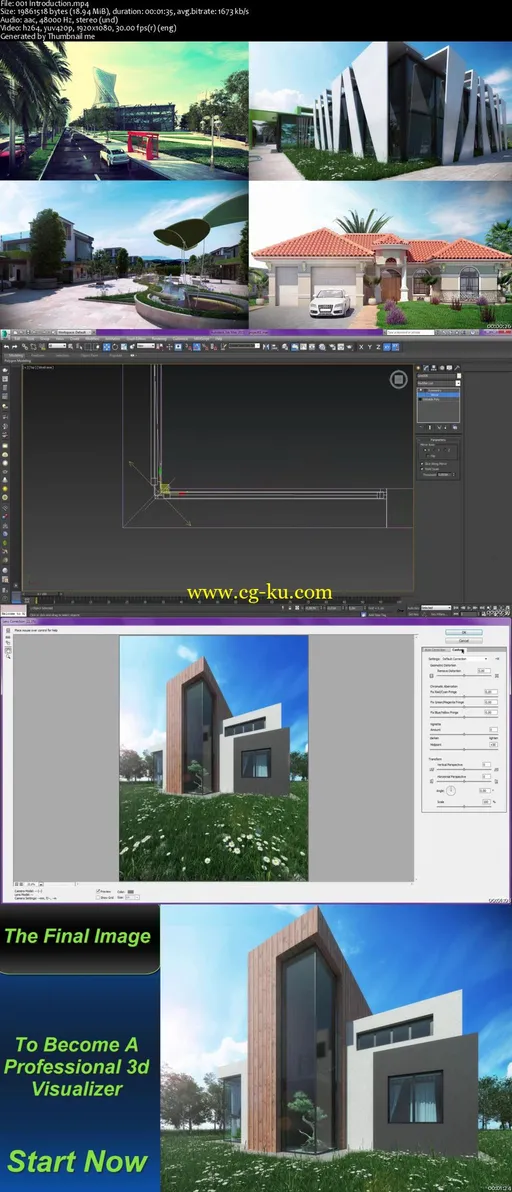 Learn 3ds max and vray : Making of House in the Forest的图片2