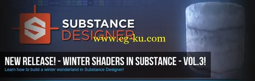 3DMotive – Winter Shaders in Substance Volume 3的图片1
