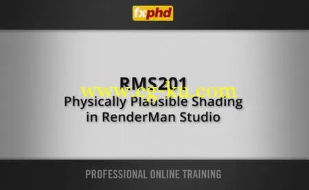 FxpHD – Physically Plausible Shading in RenderMan Studio的图片1