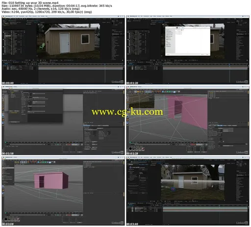 Lynda – 3D Tracking and After Effects Compositing的图片2