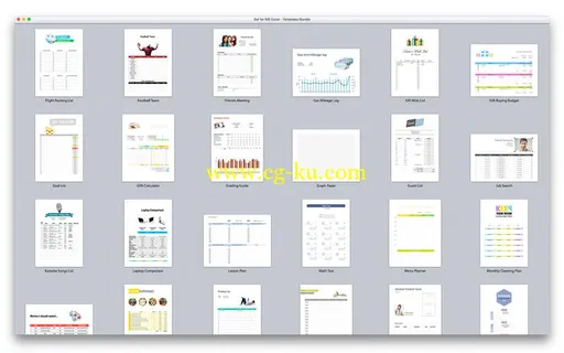 Templates for MS Excel – Xpert Designs 3.0 MacOSX的图片1