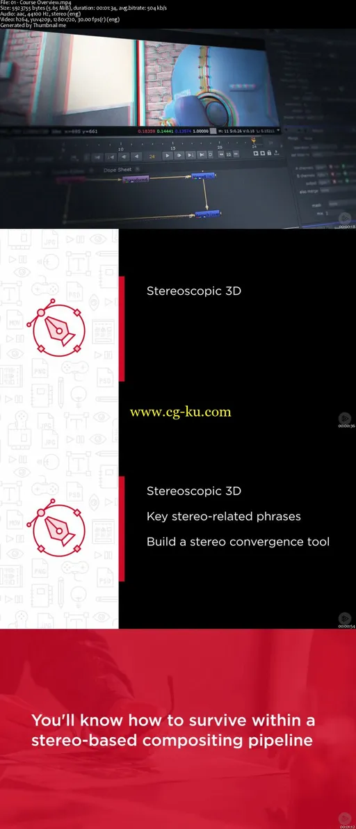 Nuke Stereoscopic Compositing and Conversion的图片2