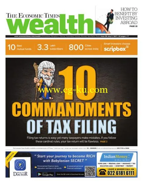 The Economic Times Wealth – June 26 – July 2, 2017-P2P的图片1