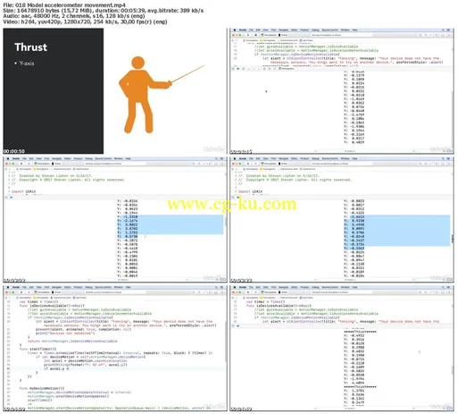 Lynda – Advanced iOS App Development: Core Motion的图片2
