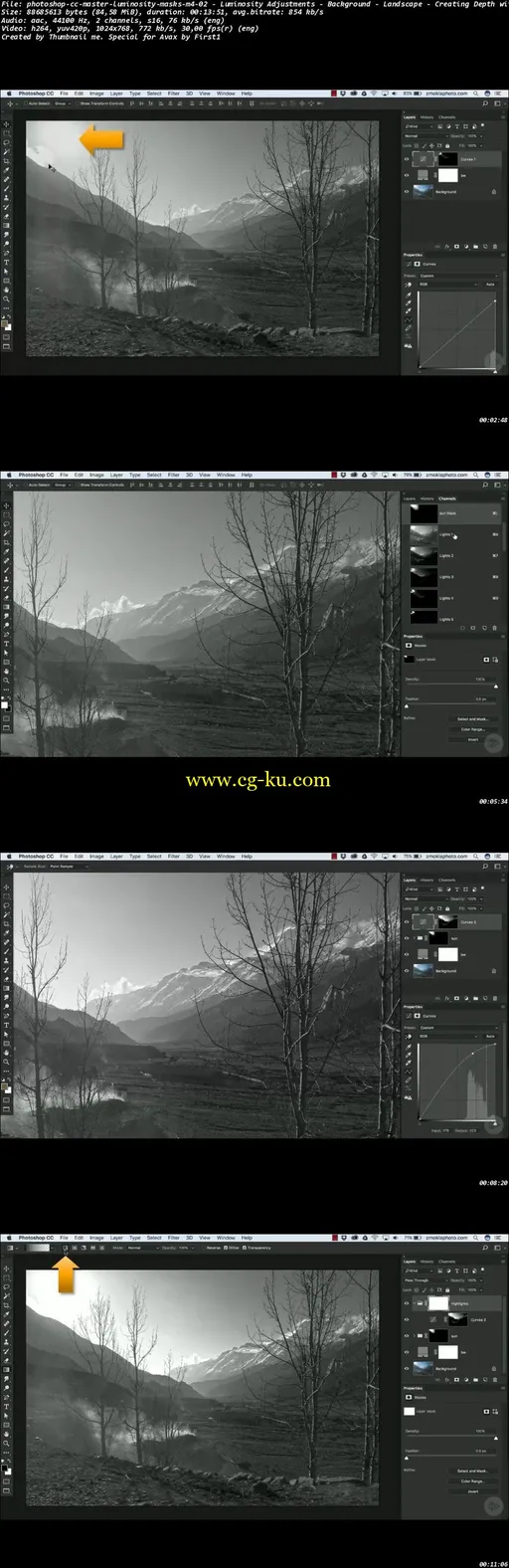 Photoshop CC Master Luminosity Masks的图片1