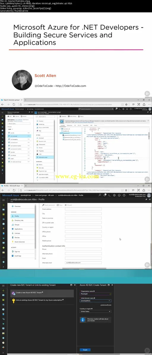 Microsoft Azure for .NET Developers – Building Secure Services and Applications的图片2