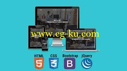 Build Modern Responsive Website With HTML5, CSS3 & Bootstrap的图片1