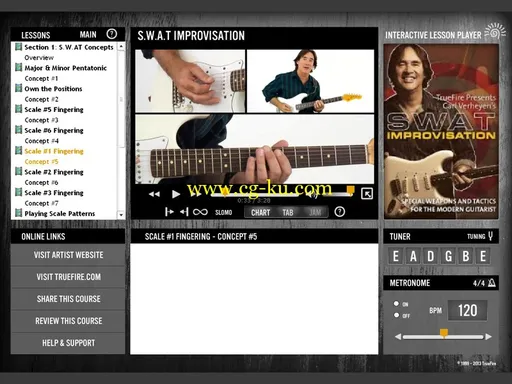 Truefire – Carl Verheyen’s S.W.A.T Improvisation (2013)吉他教程的图片2