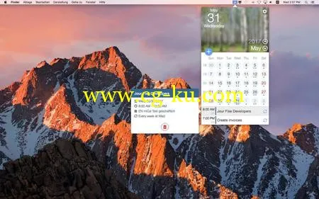 miCal 1.0.1 Bilingual MacOSX的图片1