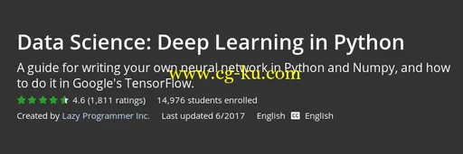 Data Science: Deep Learning in Python的图片2