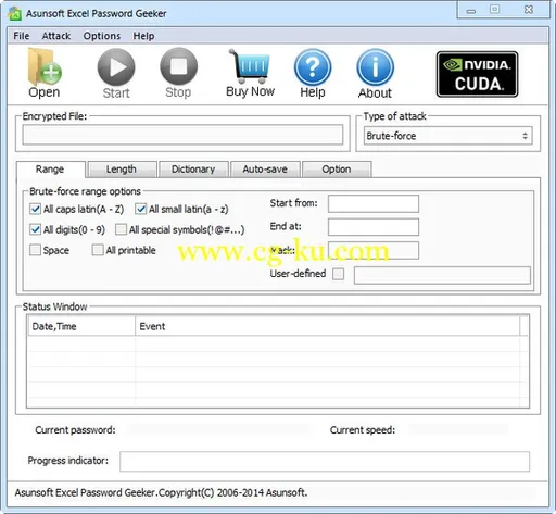 Asunsoft Excel Password Geeker 4.0的图片1