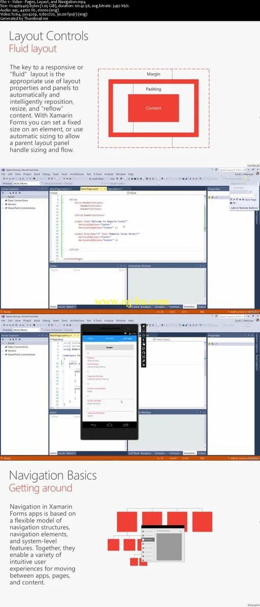 Mastering Xamarin.Forms Development, Part 1: Pages, Layout, and Navigation的图片2