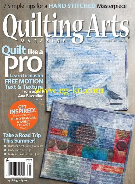 Quilting Arts Magazine – August-September 2017-P2P的图片1