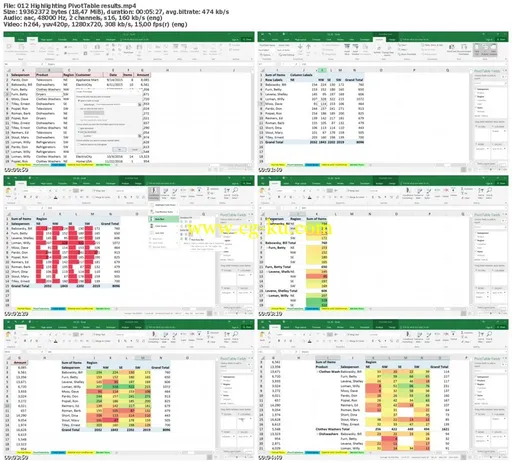 Lynda – Excel 2016: Conditional Formatting in Depth的图片2