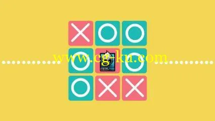 Tic-Tac-Toe Clone – The Complete Cocos2d-x C++ Game Course的图片1