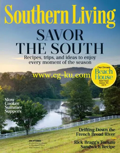 Southern Living – August 2017-P2P的图片1